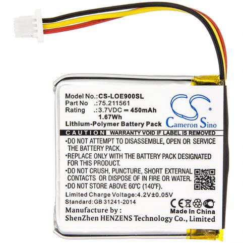 Batterij helm zonder fil logitech ue9000
