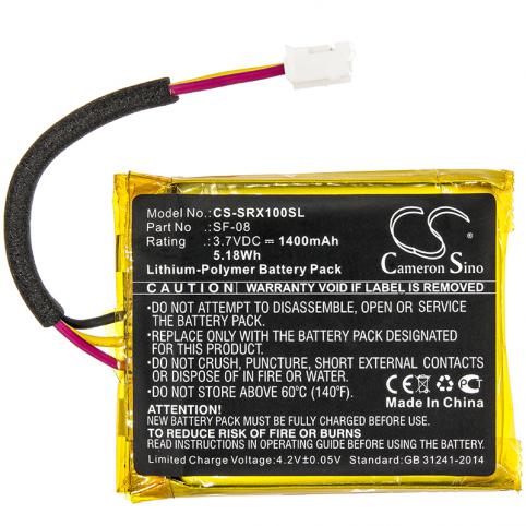 Batterij helm zonder fil sony srs xb10