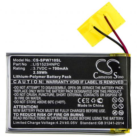 Batterij helm zonder fil sony platinum wireless 7.1
