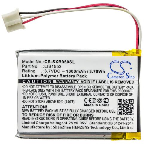 Batterij helm zonder fil sony wh ch700n