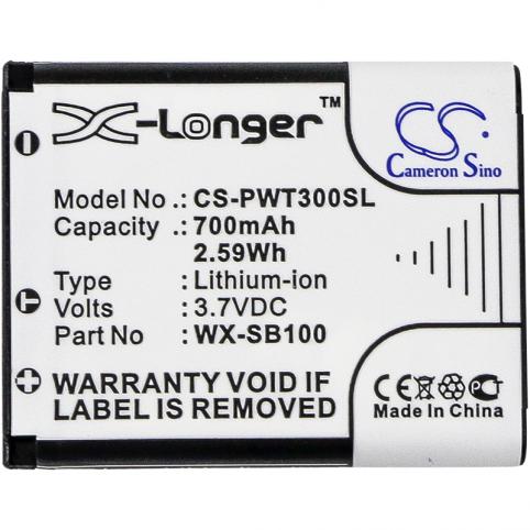 Batterij  panasonic wx sb100
