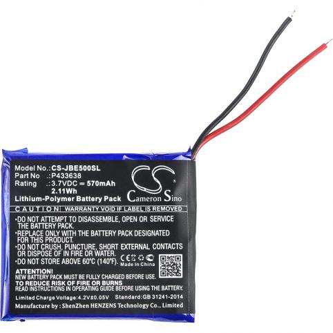 Batterij helm zonder fil jbl synchros e50bt