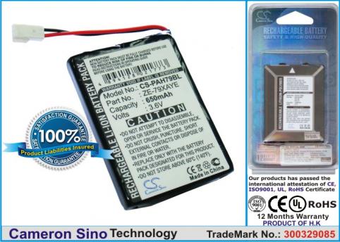 Batterij  panasonic ze 79xaye