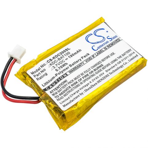Batterij drijfveer code hengel koamtac kdc 100