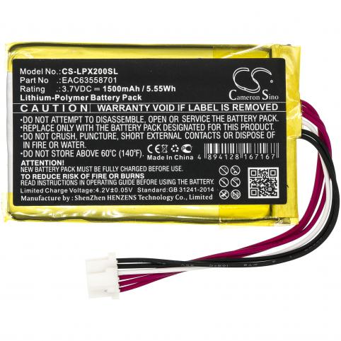 Batterij zwanger lg xboom go pl2