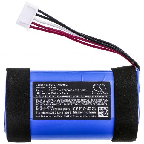 Batterij  sony st-06 srs-xb31