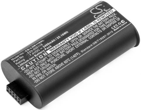 Batterij blanc 3400 mah