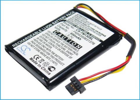 Batterij  tomtom tomtom one 125, one 130, one 130s