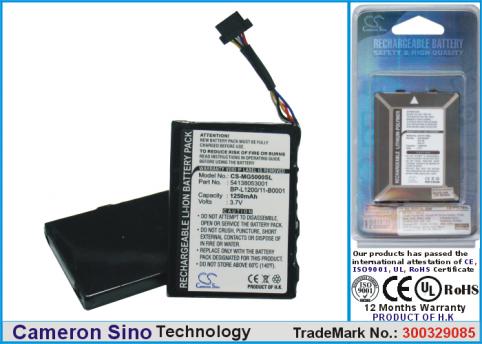 Batterij gps typhoon myguide typhoon myguide silverguide 5000