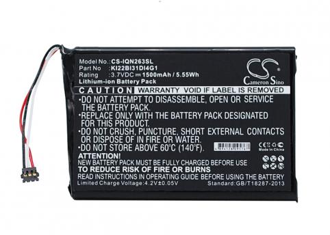 Batterij gps garmin nuvi 2639lmt 6 inch