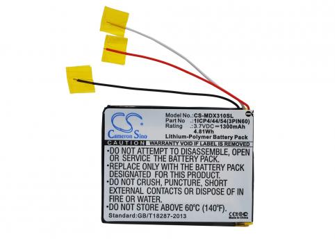 Batterij gps modecom mx3 hd