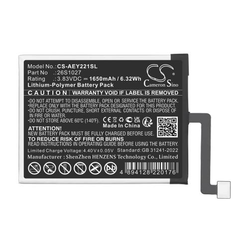 Batterij  amazon 26s1027