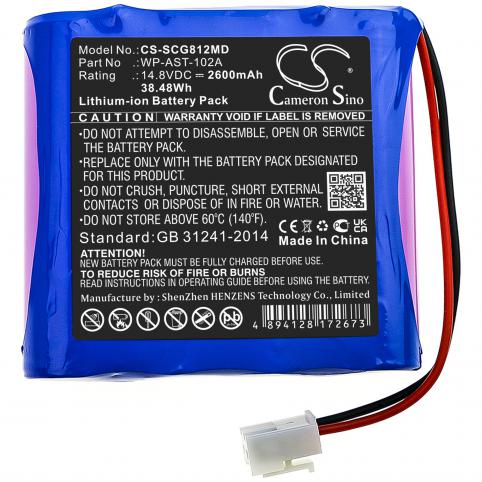 Batterij medisch osen ecg 8112