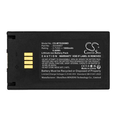 Batterij  mettler toledo 30330857
