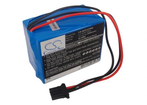 Batterij medisch nihon kohden cardiolife tec 7521