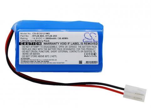 Batterij medisch biocare ecg 1210