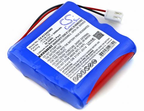 Batterij medisch biocare ecg 6020