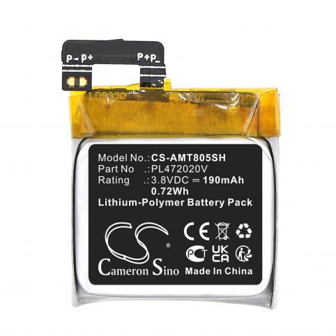 Batterij  amazfit pl472020v a1805
