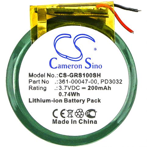 Batterij  garmin 361-00047-00 approach s1