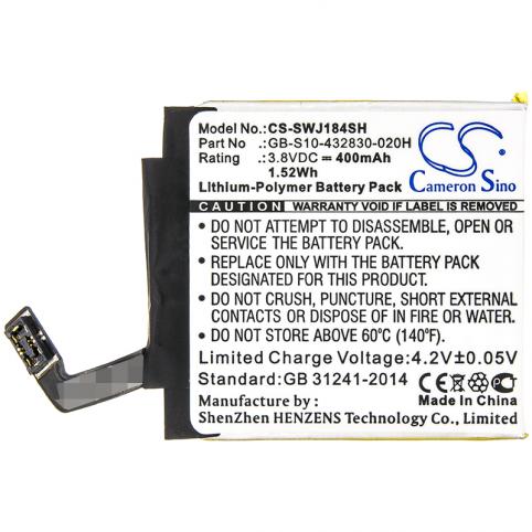 Batterij horloge sony smartwatch j18405