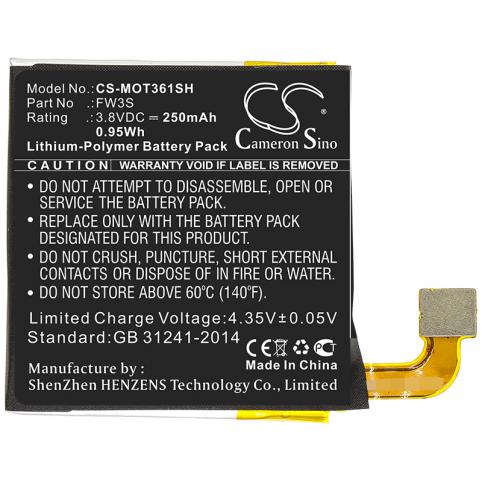 Batterij horloge motorola moto 360 2nd