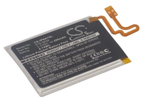 Batterij drijfveer mp3 mp4 video apple ipod nano 7th