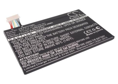 Batterij tablet acer iconia tab a110