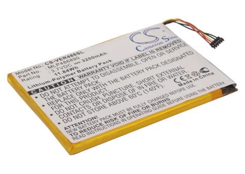 Batterij tablet viewsonic zoompad