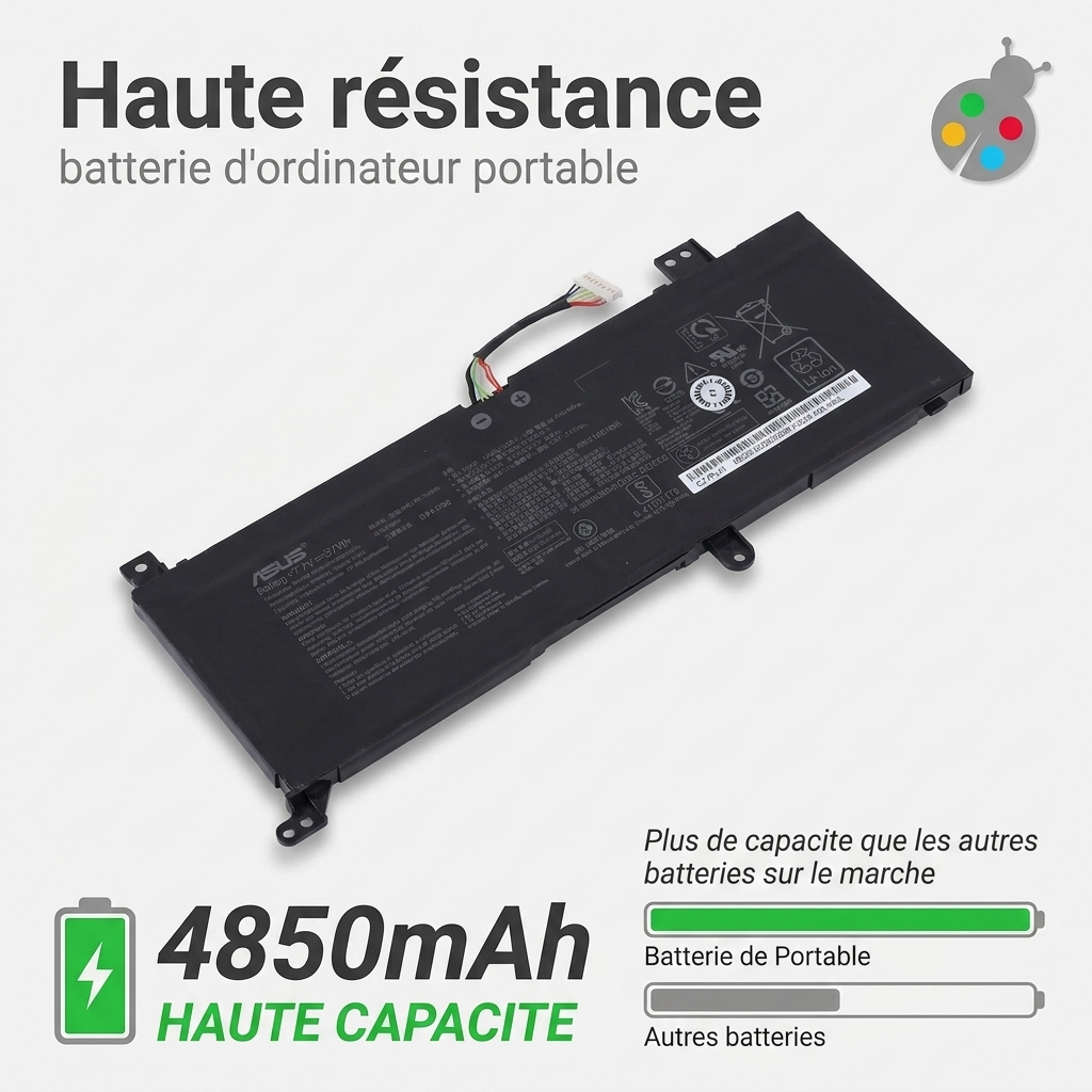 Batterij laptop asus x515ja