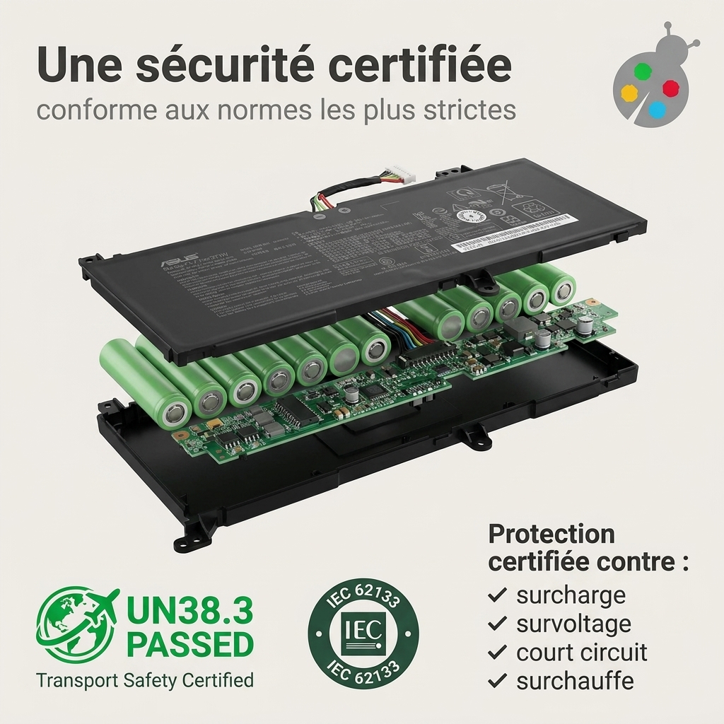 Batterij laptop asus x515ja
