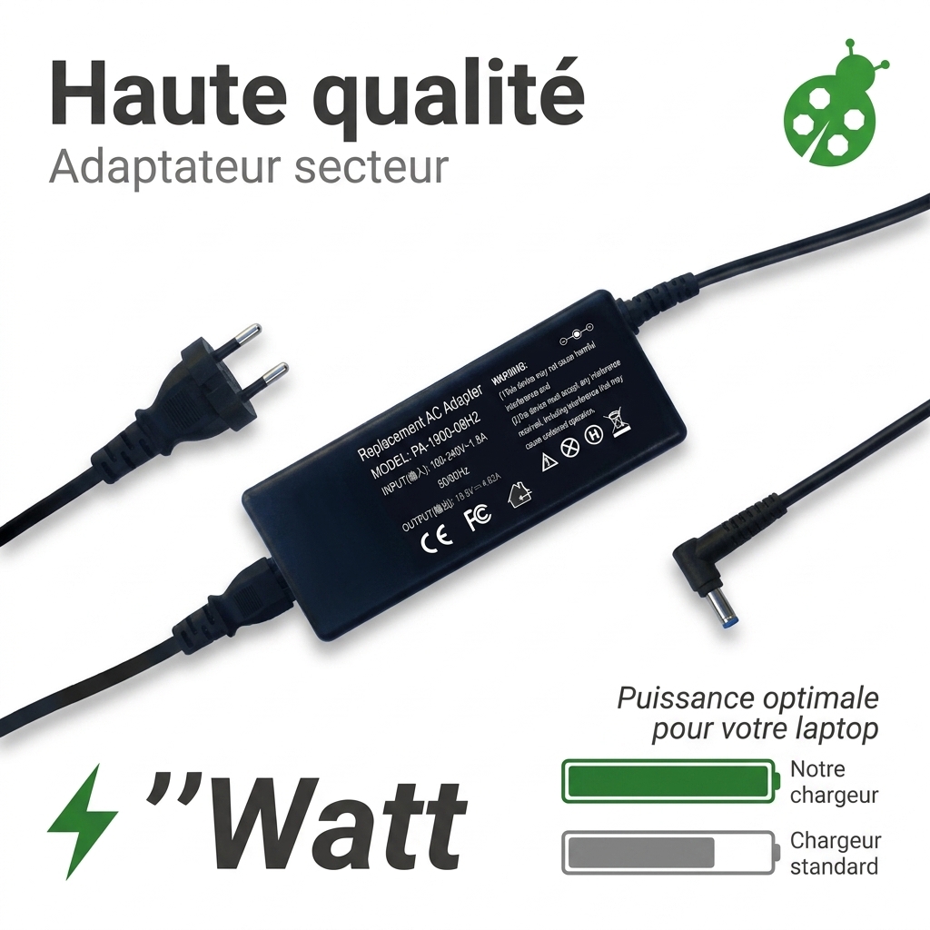 Oplader laptop hp  probook 470 g7 8vu33ea
