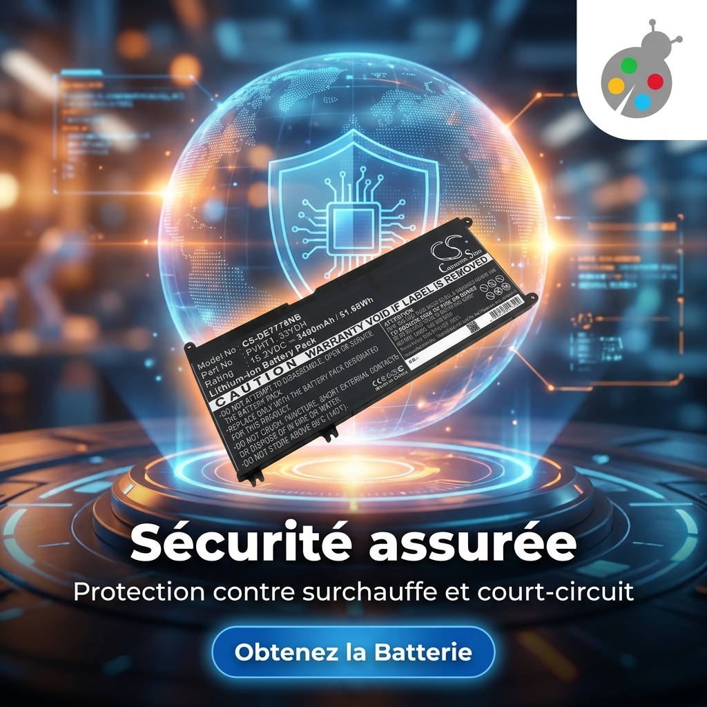 Batterij laptop dell inspiron 17 7779