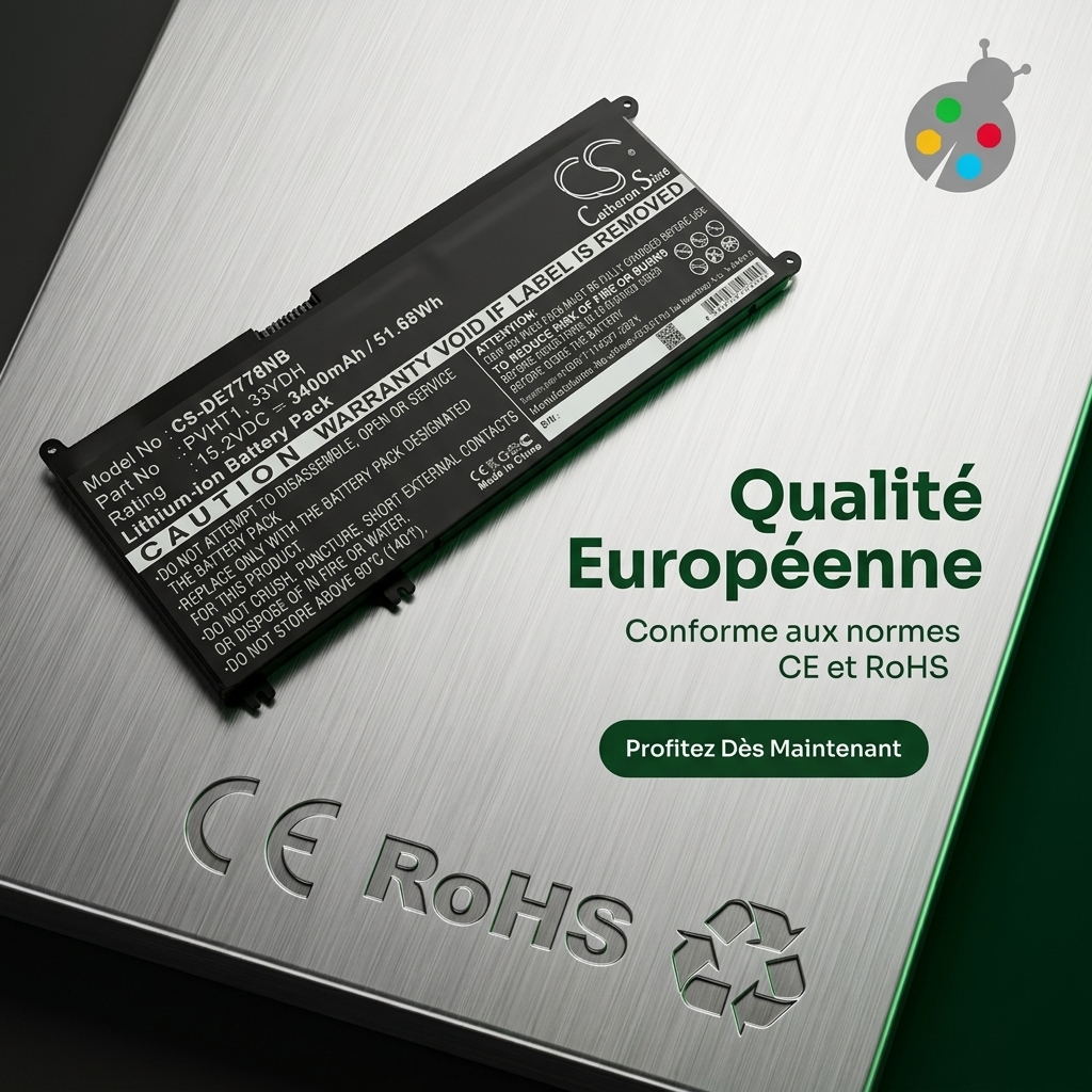 Batterij laptop dell inspiron 17 7779