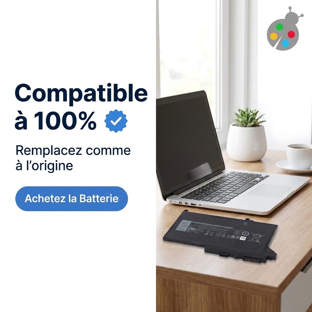 Batterij laptop dell latitude 5300