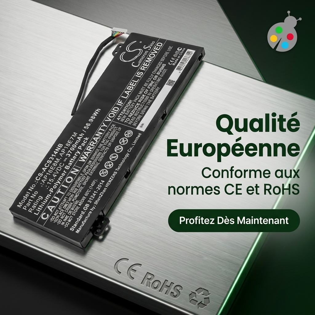 Batterij laptop acer conceptd 5 pro cn517 71p 75wn