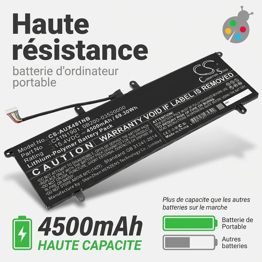 Batterij laptop asus zenbook duo ux481fa