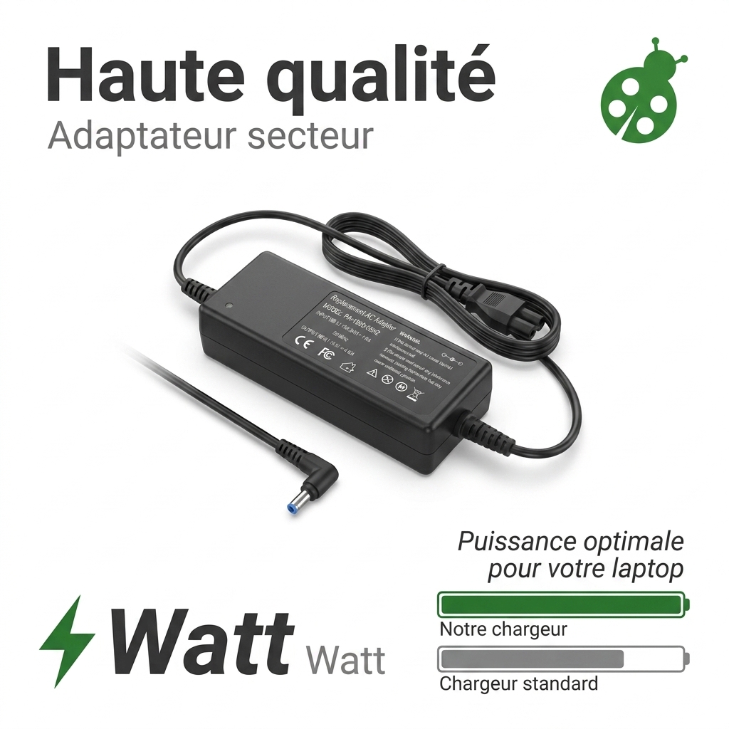 Oplader laptop dell inspiron p35e001