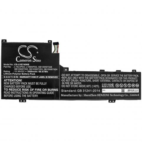 Batterij lenovo yoga s740 14