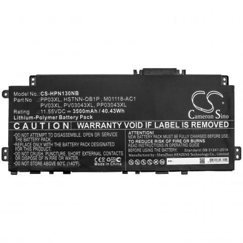 Batterij hp pavilion 14 dv