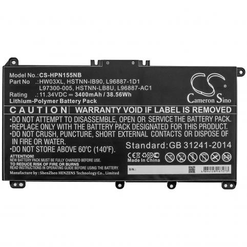 Batterij  hp l96887 541
