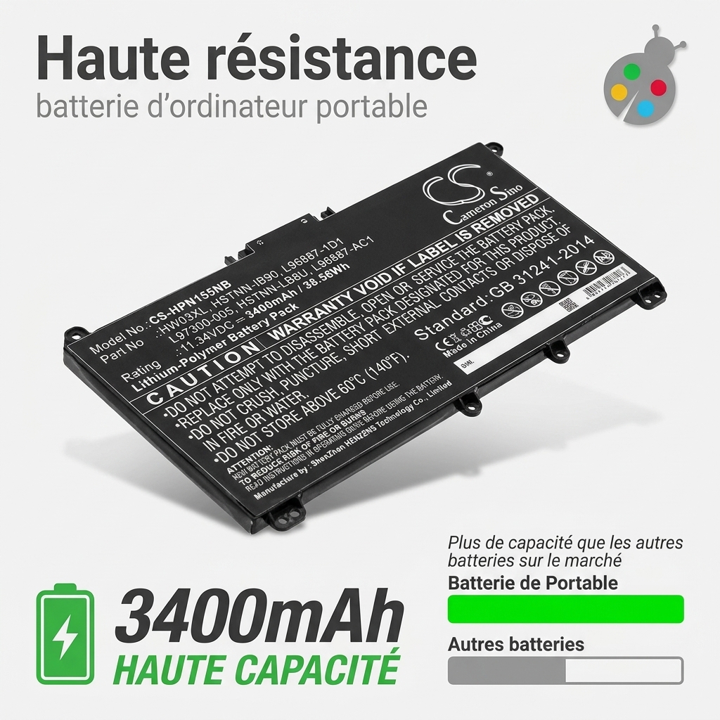 Batterij laptop hp pavilion 15 eg0xxx