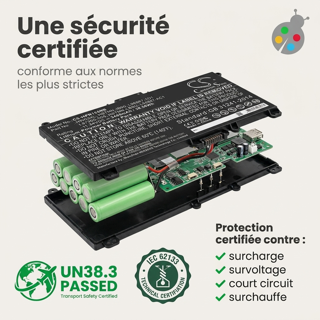 Batterij laptop hp pavilion 15 eg0xxx