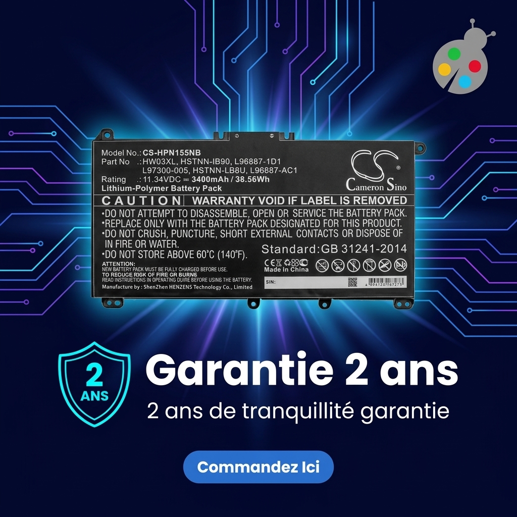 Batterij laptop hp pavilion 15 eg0xxx