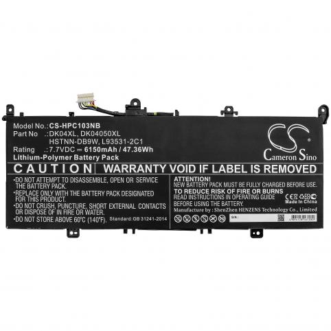 Batterij hp chromebook x360 13c