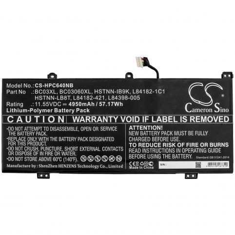 Batterij laptop hp chromebook x360 14c ca0053dx