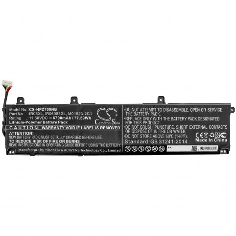 Batterij hp zbook power