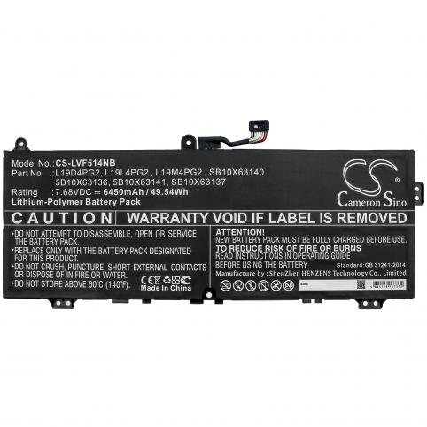Batterij lenovo ideapad flex 5