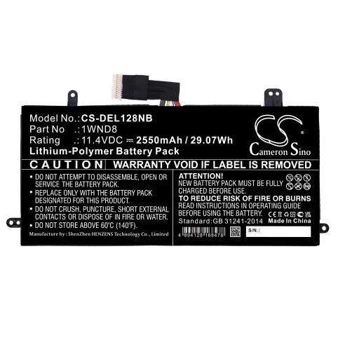 Batterij  dell 1wnd8