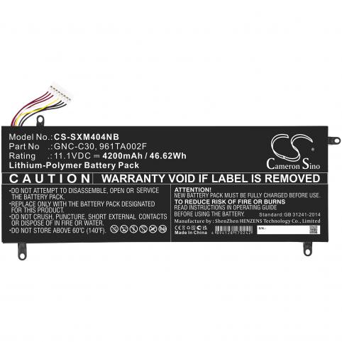 Batterij laptop gigabyte p34gv2-cf2