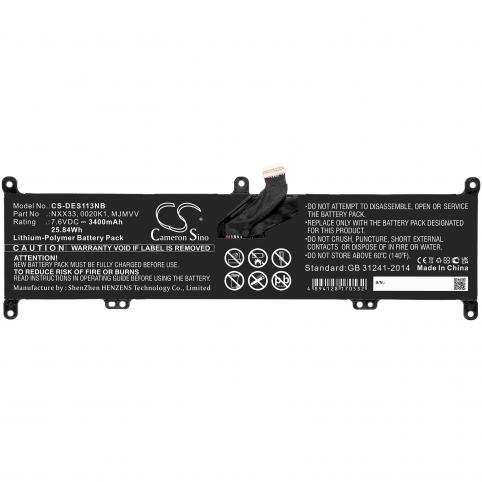 Batterij laptop dell inspiron 11 3195 2-in-1